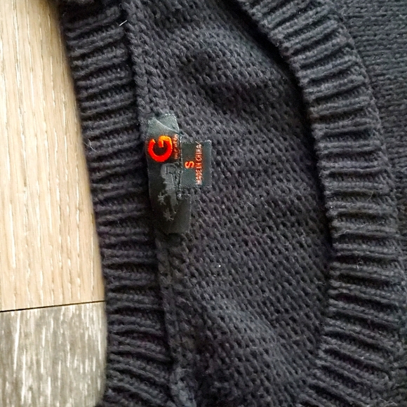 G by Guess Black Peekaboo Shoulder Sweater - Picture 6 of 8